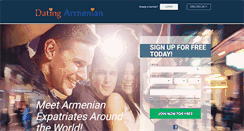Desktop Screenshot of datingarmenian.com