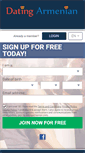 Mobile Screenshot of datingarmenian.com